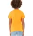 Bella + Canvas 3001Y Youth Jersey T-Shirt GOLD back view