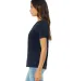 Bella + Canvas 6405 Ladies' Relaxed Jersey V-Neck  NAVY side view