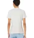 Bella + Canvas 6405 Ladies' Relaxed Jersey V-Neck  VINTAGE WHITE back view