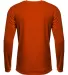 A4 Apparel N3425 Men's Sprint Long Sleeve T-Shirt in Athletic orange back view