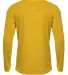 A4 Apparel N3425 Men's Sprint Long Sleeve T-Shirt in Gold back view