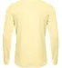 A4 Apparel N3425 Men's Sprint Long Sleeve T-Shirt in Light yellow back view