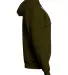 A4 Apparel N4279 Men's Sprint Tech Fleece Hooded S in Military green side view