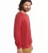 Alternative Apparel 9575ZT Unisex Washed Terry Cha in Faded red side view
