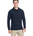 Core 365 CE112L Men's Fusion ChromaSoft™ Long-Sl in Classic navy front view