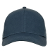 econscious EC7025 6-Panel Organic Cotton Baseball  in Pacific front view