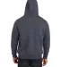 Harriton M711T Men's Tall ClimaBloc™ Lined Heavy DARK CHARCOAL back view