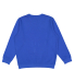 LA T 6925 Unisex Eleveated Fleece Sweatshirt in Royal back view