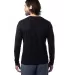 Alternative Apparel 1170 Unisex Long-Sleeve Go-To- in Black back view