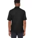 North End NE102 Men's Replay Recycled Polo BLACK back view
