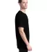 Hanes GDH100 Men's Garment-Dyed T-Shirt in Black side view