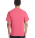 Hanes GDH100 Men's Garment-Dyed T-Shirt in Crimson fall back view