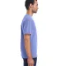 Hanes GDH100 Men's Garment-Dyed T-Shirt in Deep forte side view