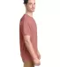 Hanes GDH100 Men's Garment-Dyed T-Shirt in Mauve side view
