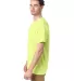 Hanes GDH100 Men's Garment-Dyed T-Shirt in Chic lime side view