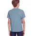 Hanes GDH175 Youth Garment-Dyed T-Shirt in Saltwater back view