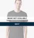 Hanes 498PT Unisex Perfect-T PreTreat T-Shirt NAVY front view
