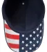 Adams Hats AM101 Americana Dad Hat in Navy back view
