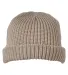 Big Accessories BA698 Dock Beanie in Khaki front view