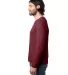 Alternative Apparel 1170CV Unisex Long-Sleeve Go-T in Heather currant side view