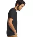 Alternative Apparel 1070CV Unisex Go-To T-Shirt in Heather black side view