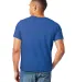 Alternative Apparel 1070CV Unisex Go-To T-Shirt in Heather royal back view