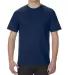 American Apparel 1701 Adult 5.5 oz., 100% Soft Spu in True navy front view