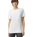 American Apparel 2001CVC Unisex CVC T-Shirt in White front view