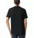 American Apparel 2001CVC Unisex CVC T-Shirt in Black back view