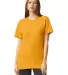 American Apparel 2001CVC Unisex CVC T-Shirt in Heather mustard front view