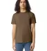 American Apparel 2001CVC Unisex CVC T-Shirt in Heather army front view