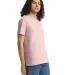 American Apparel 2001CVC Unisex CVC T-Shirt in Heather blush side view