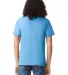 American Apparel 2001CVC Unisex CVC T-Shirt in Heather lt blue back view