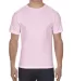 American Apparel 1301 Unisex Heavyweight Cotton T- in Pink front view