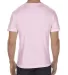 American Apparel 1301 Unisex Heavyweight Cotton T- in Pink back view
