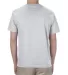 American Apparel 1301 Unisex Heavyweight Cotton T- in Silver back view