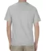 American Apparel 1301 Unisex Heavyweight Cotton T- in Heather grey back view