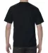 American Apparel 1301 Unisex Heavyweight Cotton T- in Black back view