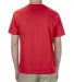 American Apparel 1301 Unisex Heavyweight Cotton T- in Red back view