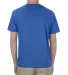 American Apparel 1301 Unisex Heavyweight Cotton T- in Royal blue back view