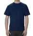 American Apparel 1301 Unisex Heavyweight Cotton T- in True navy front view