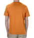 American Apparel 1301 Unisex Heavyweight Cotton T- in Orange back view