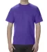 American Apparel 1301 Unisex Heavyweight Cotton T- in Purple front view