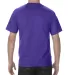 American Apparel 1301 Unisex Heavyweight Cotton T- in Purple back view