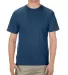 American Apparel 1301 Unisex Heavyweight Cotton T- in Harbor blue front view