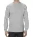 American Apparel 1304 Adult Long-sleeve T-shirt in Heather grey front view