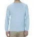 American Apparel 1304 Adult Long-sleeve T-shirt in Powder blue front view