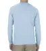 American Apparel 1304 Adult Long-sleeve T-shirt in Powder blue back view