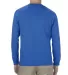American Apparel 1304 Adult Long-sleeve T-shirt in Royal blue back view