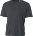 A4 Apparel N3402 Men's Sprint Performance T-Shirt in Graphite front view